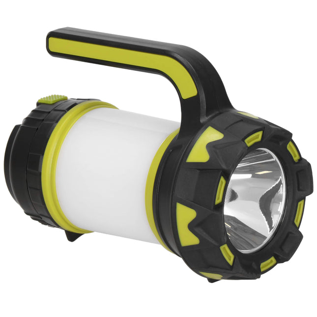 Zaklamp  - Multifunctioneel - Led - Powerbank - 6 Functies - Wit/Zwart