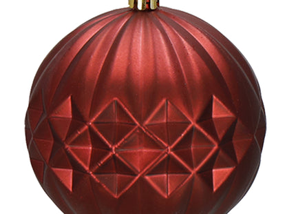 Kerstballen | 30 Stuks | 8 cm | Rood