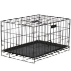 Hondenbench - Opvouwbaar - Kooi - Zwart - 93 x 67 x 56,5 cm
