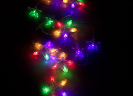 Kerstverlichting Sterrengordijn | Multicolor | 2 m | 136 Led's