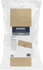 SQOON® Stofzuigerzakken geschikt voor Karcher (Kärcher) WD3 / MV3 / 6.959-130.0 - 5 STUKS