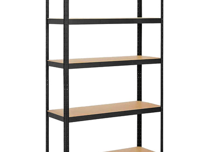 Stellingkast - Opbergrek - 875 kg - Draagkracht - Zwart -148 x 30 x 75 cm