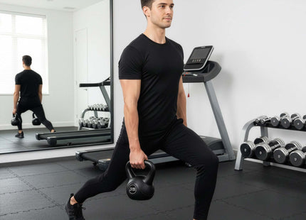 Kettlebell | Kettle Bell | Zwart | 12 kg