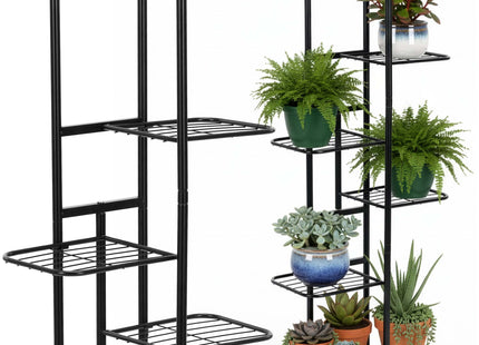 Plantenrek - Plantenstandaard - Bloemenstandaard - Bloementrap - Metaal - 6 - Laags - 105 x 44.5 x 22.5 CM