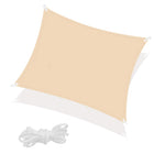 Schaduwdoek | Zonnezeil | Vierkant | 3 x 3 m | 90% Schaduw | Beige