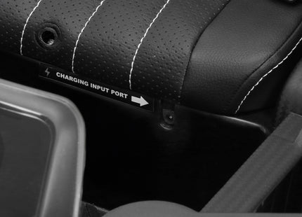 Elektrische Mercedes AMG GTR-S - Elektrische Auto - 12 V Accu - AUX - Aangedreven - Afstandsbediening - Kunststof - Metaal - Zwart - Rood