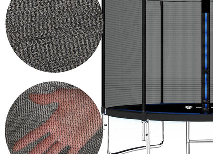 Trampoline | Trampoline met veiligheidsnet | Tuin | 245 cm | Zwart