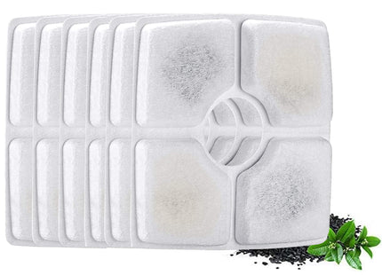Filter Voor Waterdispencer - Vervanginsfilter - Drinkbak - 6 Stuks