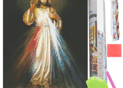 Diamond Painting - Volwassenen - Jezus - 40 x 30 cm