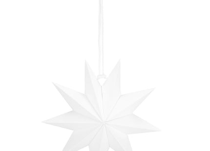 Kerst Ster | Papier | Opvouwbaar | 30 cm | Wit