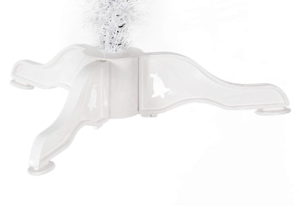 Kunstkerstboom | Besneeuwd Witte Spar | 120 cm | Zonder Verlichting