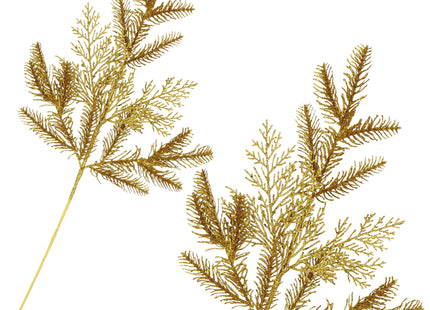 Kersttak | Decoratie | Goud | 69 cm