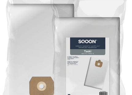 SQOON® Stofzuigerzakken  Geschikt voor Taski Vento 15 - 5 Stuks