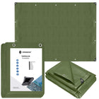 Afdekzeil | Dekzeil | Zeildoek | Waterdicht | PVC | 4 x 7 m | 120 g/m2 | Groen