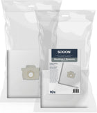 SQOON® Stofzuigerzakken  Geschikt voor Moulinex / Rowenta Silence Force - 10 Stuks