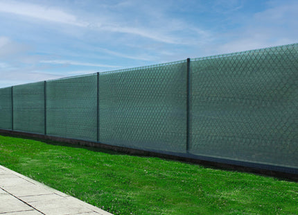 Zichtbreeknet | Zichtdoek | Privacynet | Schaduwdoek | Rol 1,5 x 10 m | 90 % Schaduw | 140g/m² | Groen