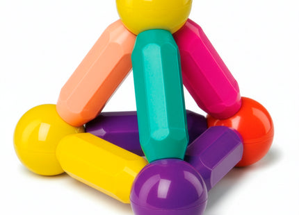 Springos® Magnetisch speelgoed - 128 Stuks - Montessori speelgoed - Speelgoed kinderen