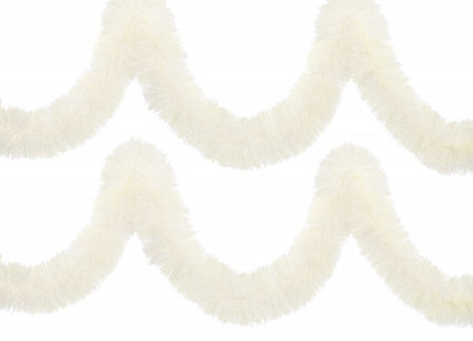 Kerstslinger | Guirlande | 6 m | Wit Tinten/Gebroken Wit