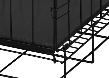 Hondenbench | Bench | Hond / Kat | 60 x 42 x 50 cm | Zwart