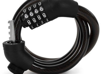 Hangslot - Slot - 4 Cijferig - Metaal - Zwart - 95 Cm