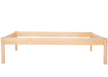 Bed - Eenpersoons - Naaldhout - 200x90 cm