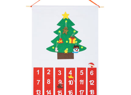 Adventskalender | 24 lades | Hout | Kerstboom