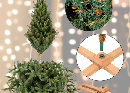 Luxe Kunstkerstboom | Siberian Spruce | 220 cm | Zonder Verlichting | Royal Trees | Opbergtas