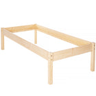 Bed - Eenpersoons - Naaldhout - 200x90 cm