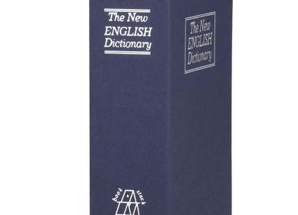 Geheime Kluis | Boekkluis | Inclusief Slot | 18 x 11.5 x 5.5 cm | Blauw