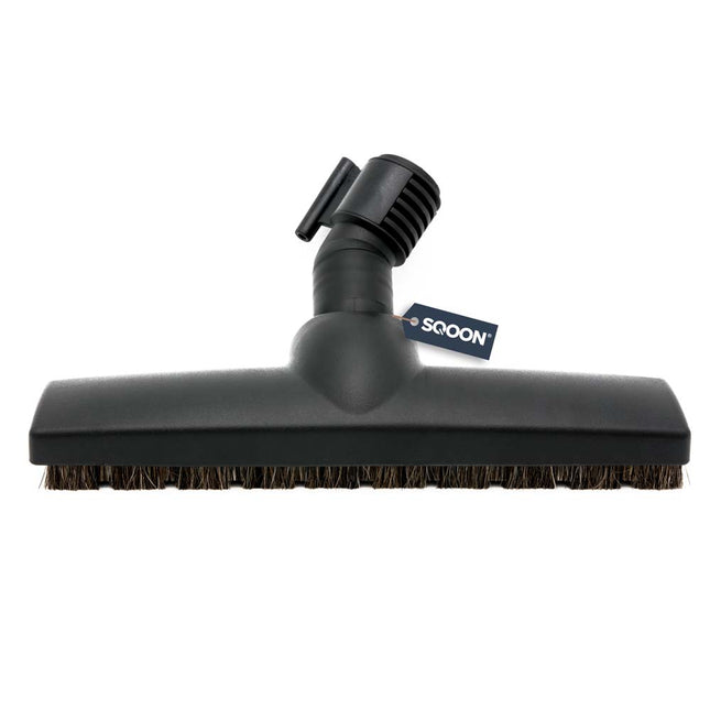 SQOON® Harde Vloeren Zuigmond – Geschikt voor Nilfisk - 32 mm – Luxe Uitvoering – Met Natuurhaar, 3 Wielen & Parkeerstand