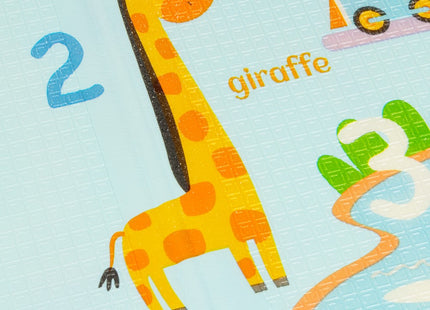 Speelmat | Speelkleed Foam | Opvouwbaar | Dieren | Straten | 150 x 200 cm
