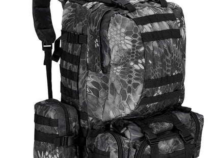 Rugzak | Backpack | Wandelrugzak | Tactical Backpack | 50 Liter | Camouflage | Grijs