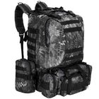 Rugzak | Backpack | Wandelrugzak | Tactical Backpack | 50 Liter | Camouflage | Grijs