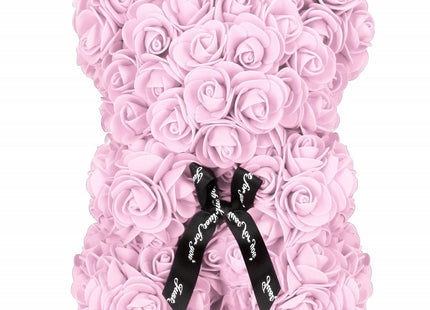 Rozen Beer | Rozenbeer | Rose Bear | Rozen Teddybeer | Liefde | Inclusief Giftbox | 27 x 17 x 16 cm | Roze