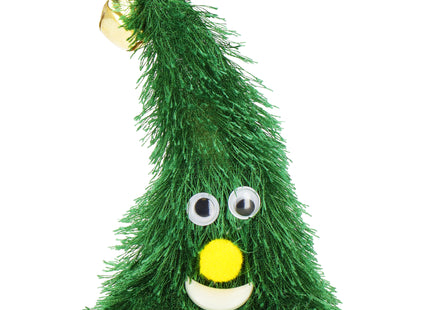 Dansende Kerstboom - Spelen - Decoratie - Batterij - 16 cm - Groen