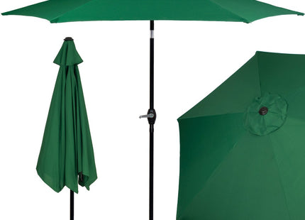 Parasol | Parasols | Kantelbaar | Met Ventilatie | Groen | 250 cm