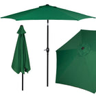 Parasol | Parasols | Kantelbaar | Met Ventilatie | Groen | 250 cm