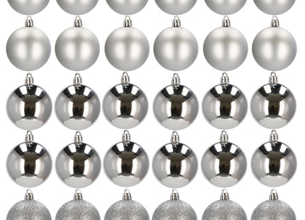 Kerstballen | 30 Stuks | 3 cm | Zilver