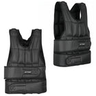 Gewichtsvest - Verzwaard Vest - Trainingsvest - Crossfittvest - Hardlopen / Cardio - Verstelbaar - 20 Kg - Zwart