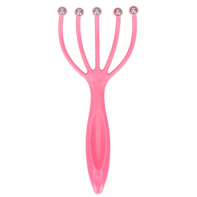 Hoofdmassage Spin | Scalp Massager | Roze
