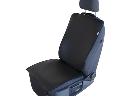 CarPassion Autostoelhoes - Waterdicht - Beschermhoes -  Zwart - 131 x 50 cm
