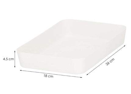 Lade Organizer | Kast Organizer | Opberger | Wit | 26 x 18 x 4.5 cm