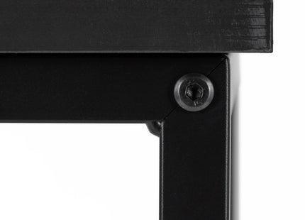 Bureau – Werkbureau – Computer Bureau – Bureautafel – 100 x 50 x 76 cm – 50 Kg - industriële - Zwart
