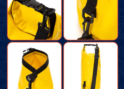 Drybag | Waterdichte Tas | 10 Liter | Geel