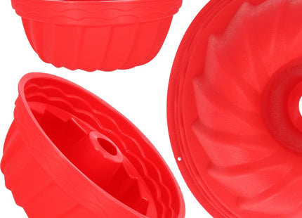 Bakvorm | Cakevorm | Bakvorm Siliconen | Rood