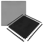 Vloerbeschermingsmat Fitness | 100 x 100 cm | Fitnessmat | Fitnesstegels | Rubbertegels | Grijs
