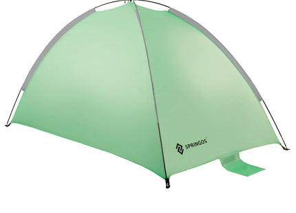 Strandtent | Tuintent | UV Filter | Inclusief Draagtas | 120 x 210 x 112 cm | Polyester | Polyethyleen | Groen | Zwart | Grijs