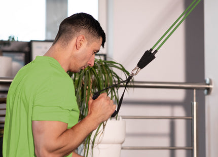 Resistance band | Weerstandsbanden | Weerstands Set | Set van 9 | Fitness elastiek | Meerkleurig