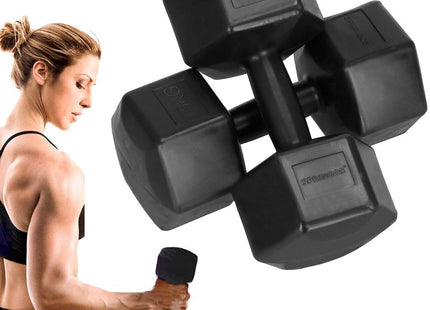 Dumbbell Set - 2 X 7,5 KG - Zwart