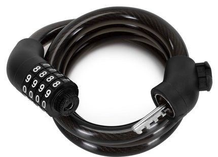 Hangslot - Slot - 4 Cijferig - Metaal - Zwart - 95 Cm